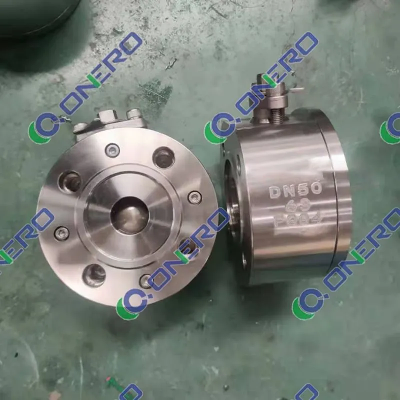 Valvola a sfera wafer in acciaio inossidabile